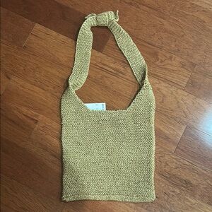 Urban Outfitters Tan Tote Bag with Textured Woven Design